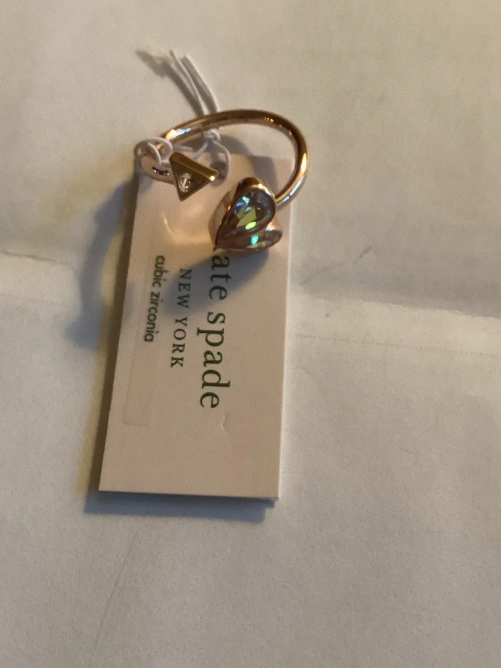 Kate Spade Adjustable Ring Heart and Arrow Beautiful!